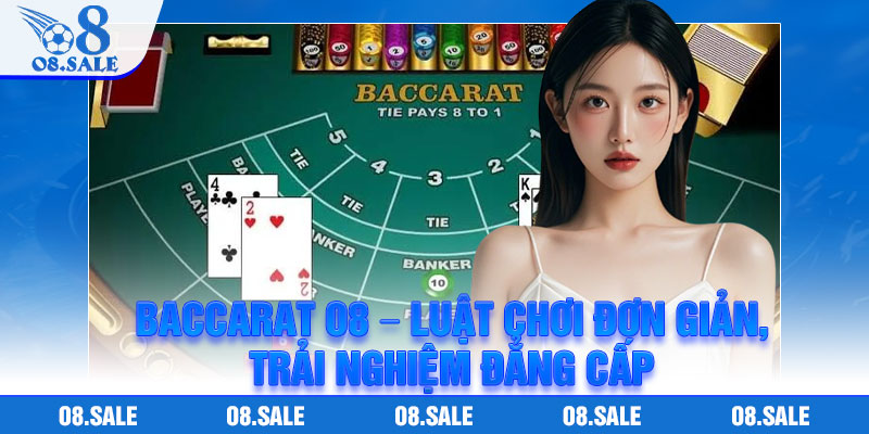 Baccarat O8 – Luat Choi Don Gian Trai Nghiem Dang Cap