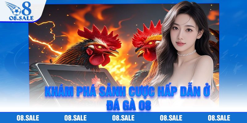 Khám phá sảnh cược hấp dẫn ở đá gà O8
