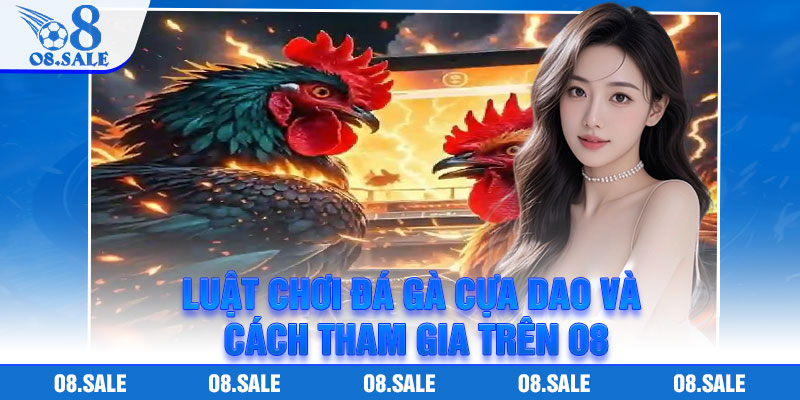 Luật chơi đá gà cựa dao và cách tham gia trên O8