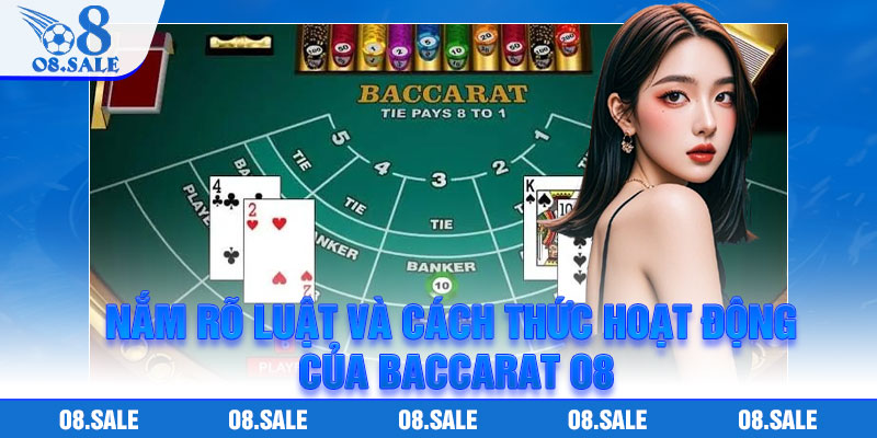 Nắm rõ luật và cách thức hoạt động của Baccarat O8